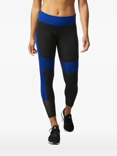 Adidas Originals Panelled Leggings In Blue