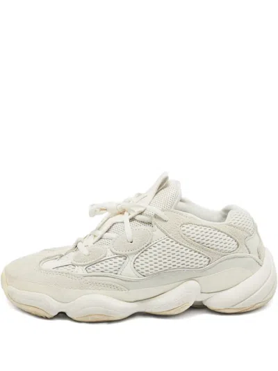 Pre-owned Adidas Originals Panelled Sneakers In White