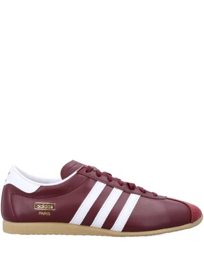 Adidas Originals Rekord Leather Sneakers In Animal Print