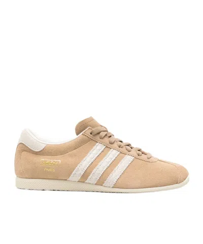 Adidas Originals Paris Suede Low-top Sneakers In Brown