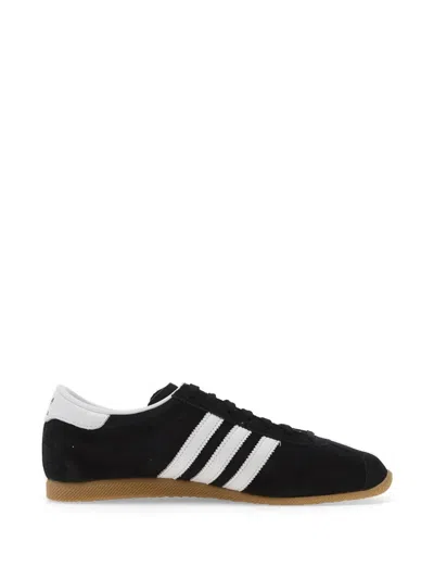 Adidas Originals Paris Three-stripes Sneakers In Black
