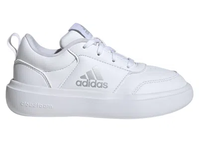 Pre-owned Adidas Originals Park Street Sneakers In Cloud White/silver Metallic