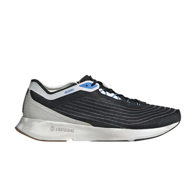 Pre-owned Adidas Originals Parley X Wmns Adizero 'black Grey Pulse Blue'