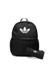 Adidas Originals Pencil Case-detail Backpack In Black