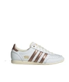 Adidas Originals Womens White Preloved Brown Cre Japan Leather Low-top Trainers In Multi