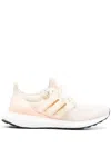 Adidas Originals Perforated Low-top Sneakers In Ecru Tint / Semi Coral Fusion