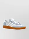 Adidas Originals Perforated Low-top Sneakers With Contrast Sole In Blue