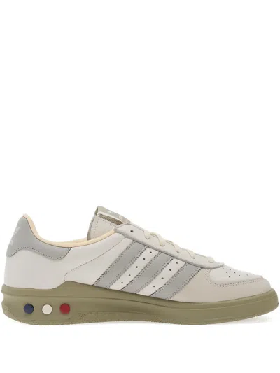 Adidas Originals Perforated Three-stripe Gs Ii Spzl Trainers In Gray