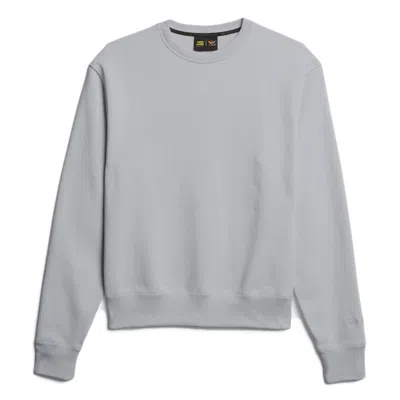 Pre-owned Adidas Originals Pharrell Williams Basics Crewneck Sweatshirt In Light Grey Heather