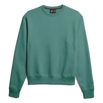 Pre-owned Adidas Originals Pharrell Williams Basics Crewneck Sweatshirt In True Green