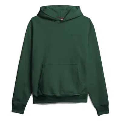 Pre-owned Adidas Originals Pharrell Williams Basics Hoodie In Dark Green
