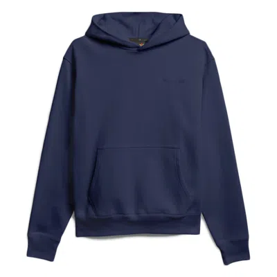 Pre-owned Adidas Originals Pharrell Williams Basics Hoodie In Night Sky Blue