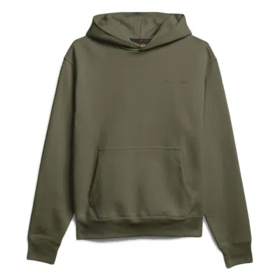 Pre-owned Adidas Originals Pharrell Williams Basics Hoodie In Olive Cargo