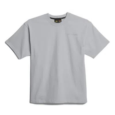 Pre-owned Adidas Originals Pharrell Williams Basics Tee Shirt In Light Grey Heather
