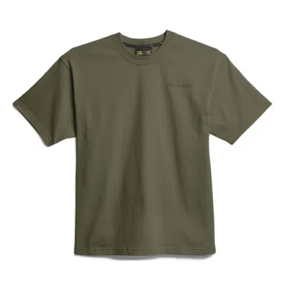 Pre-owned Adidas Originals Pharrell Williams Basics Tee Shirt In Olive Cargo