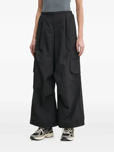 Adidas Originals Pleated Palazzo Pants In Black