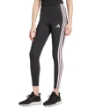 Adidas Originals Plus Size Essentials 3 Stripes Cotton Leggings Xxs 4x In Black