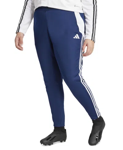 Adidas Originals Plus Size Tiro24 Training Pants In Team Navy Blue