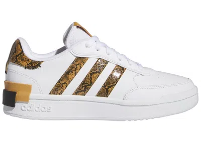 Pre-owned Adidas Originals Postmove Se (women's) Sneakers In Cloud White/bronze Strata/putty Grey In Multi