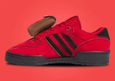 Pre-owned Adidas Originals Pre Order Deadpool & Wolverine X Adidas Rivalry Low Deadpool Jr7692 Size 8 - 13 In Red