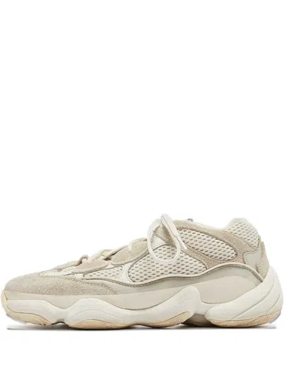 Pre-owned Adidas Originals  500 Mesh Suede Trainers In White