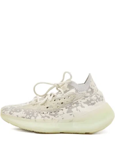 Pre-owned Adidas Originals  Boost 380 Knit Sneakers In White