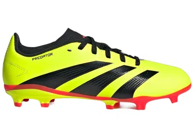 Pre-owned Adidas Originals Predator 24 League Fg Team Solar Yellow Sneakers In Team Solar Yellow 2/core Black/solar Red