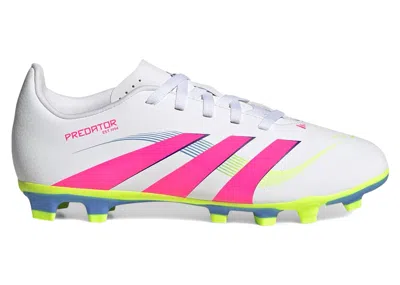 Pre-owned Adidas Originals Predator Club Fg/mg Celestial Victory Pack (kids) Sneakers In Cloud White/lucid Pink/lucid Lemon In Multi