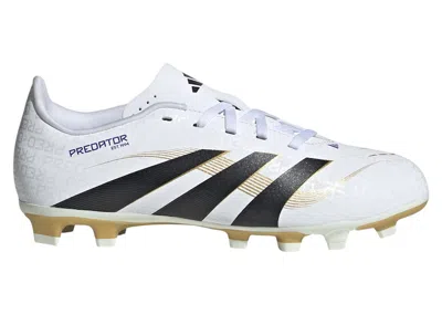 Pre-owned Adidas Originals Predator Club Fg/mg Road To Glory Pack (kids) Sneakers In Cloud White/core Black/gold Metallic In Multi