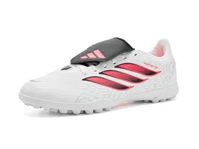 Adidas Originals Predator Club Fold-over Tongue Turf Football Boots Soccer Shoes White/solar Turbo/black: Men's 8.5 -