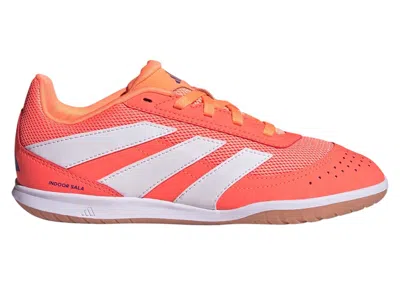 Pre-owned Adidas Originals Predator Club Indoor Sala Coral Blaze Pack (kids) Sneakers In Signal Coral/cloud White/beam Orange