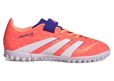 Pre-owned Adidas Originals Predator Club Tf Coral Blaze Pack (kids) Sneakers In Signal Coral/cloud White/beam Orange