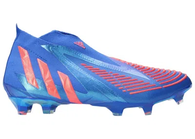 Pre-owned Adidas Originals Predator Edge+ Fg Sneakers In Hi/res Blue/turbo