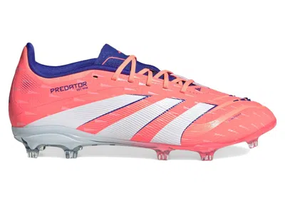 Pre-owned Adidas Originals Predator Elite Fg Coral Blaze Pack (kids) Sneakers In Signal Coral/cloud White/beam Orange