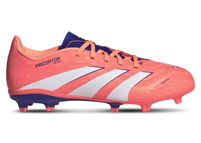 Pre-owned Adidas Originals Predator League Fg/mg Coral Blaze Pack (kids) Sneakers In Signal Coral/cloud White/beam Orange