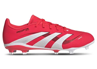 Pre-owned Adidas Originals Predator League Fg/mg Pure Victory Pack Sneakers In Lucid Red/cloud White/core Black In Multi