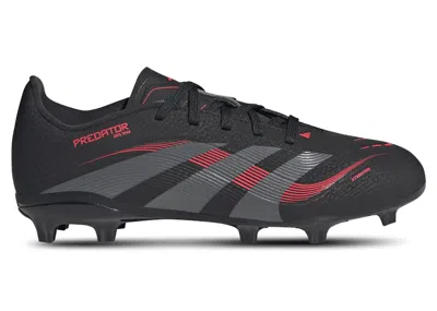 Pre-owned Adidas Originals Predator League Fg/mg Stealth Victory Pack Sneakers In Core Black/grey Four/lucid Red
