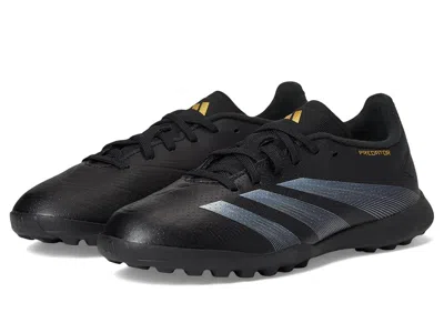 Adidas Originals Predator League J Football Boots Turf (little Kid/big Kid) Kids Shoes Black/carbon/gold Metallic : 1