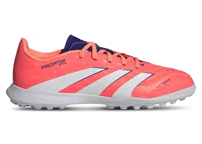 Pre-owned Adidas Originals Predator League Tf Coral Blaze Pack (kids) Sneakers In Signal Coral/cloud White/beam Orange