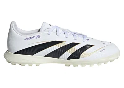 Pre-owned Adidas Originals Predator League Tf Road To Glory Pack (kids) Sneakers In Cloud White/core Black/gold Metallic In Multi