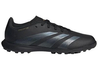 Pre-owned Adidas Originals Predator League Turf Sneakers In Core Black/carbon/gold Metallic