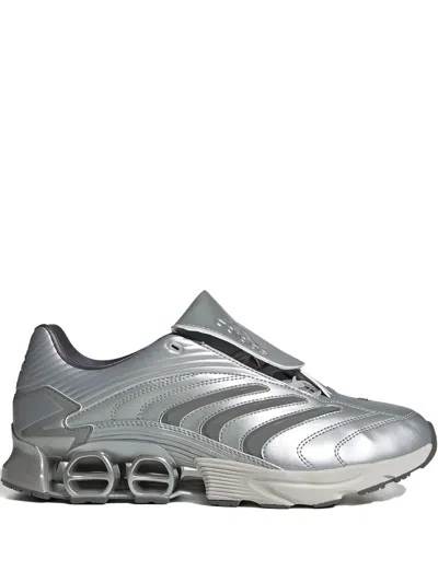 Adidas Originals Predator Megaride "silver Metallic" Sneakers In Gray