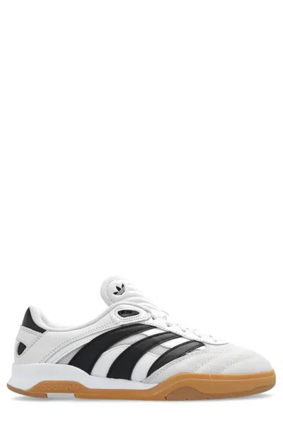 Adidas Originals Predator Mundial Leather Sneakers In White