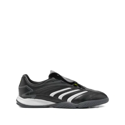 Adidas Originals Predator Sala Logo-detail Sneakers In Black