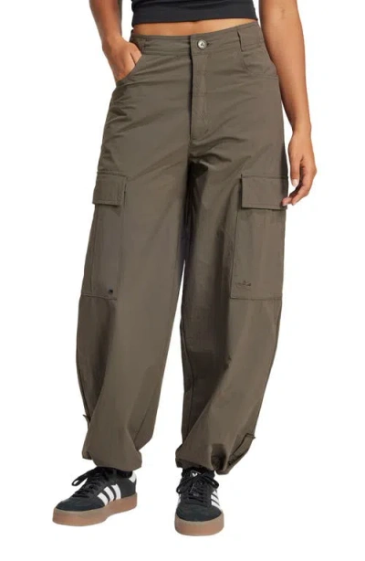 Adidas Originals Premium Essentials Cargo Pants In Shadow Olive