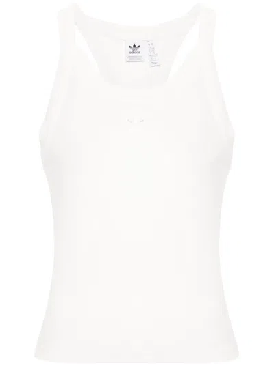Adidas Originals Premium Essentials Tank Top In Weiss