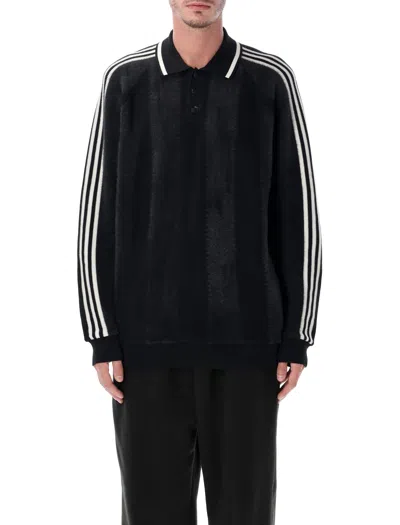 Adidas Originals Premium Knitted Jersey Pullover In Black