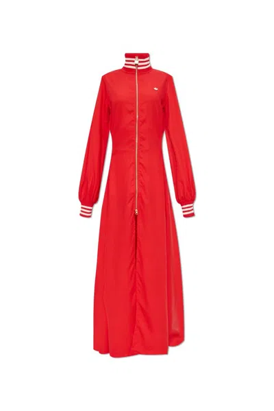 chinese dress ladies adidas Adicolor Classics 3-Stripes Maxi Dress main image 1