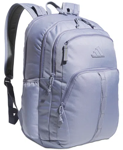 Adidas Originals Prime 7 Tonal-logo Laptop Backpack In White