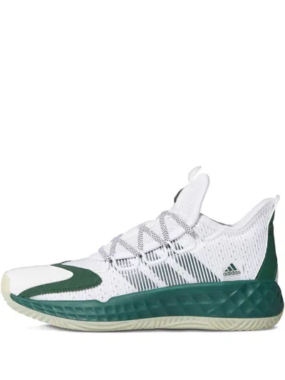 Adidas Originals Pro Boost Low "white Dark Green" Sneakers